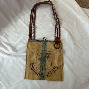 Handmade Burlap Coffee Sack Bag